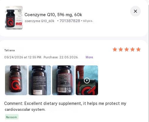 Coenzyme reviews Coenzyme reviews